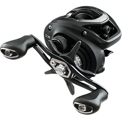 Daiwa , CC80 Casting-Rolle, 7,5:1 převod, 4BB+1RB kuličkové ložisko, maximální odpor, pravá ruka, CC80HS černá Daiwa , CC80 Casting-Rolle, 7,5:1 převod, 4BB+1RB kuličkové ložisko, maximální odpor, pravá ruka, CC80HS černá