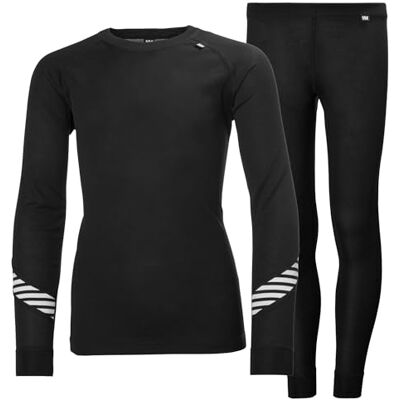 Helly Hansen Junior Unisex Jr HH Lifa Set, černá, 16 Helly Hansen Junior Unisex Jr HH Lifa Set, černá, 16