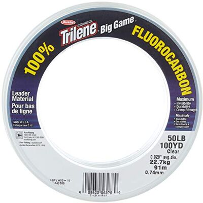 Berkley Big Game Fluorocarbon Leader rybářský vlasec Berkley Big Game Fluorocarbon Leader rybářský vlasec