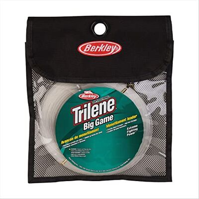 Berkley Trilene Big Game návaz z monofilamentu, transparentní, 45,3 kg, 100 m, vhodný pro slanou vodu Berkley Trilene Big Game návaz z monofilamentu, transparentní, 45,3 kg, 100 m, vhodný pro slanou vodu