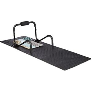Relaxdays Ochranná podložka na podlahu 60 x 60 cm, 8dílná sada, 3m², podložka do fitness vybavení, tloušťka 1 cm, ochrana proti hluku a šlapání, černá Relaxdays Ochranná podložka na podlahu 60 x 60 cm, 8dílná sada, 3m², podložka do fitness vybavení, tloušťka 1 cm, ochrana proti hluku a šlapání, černá
