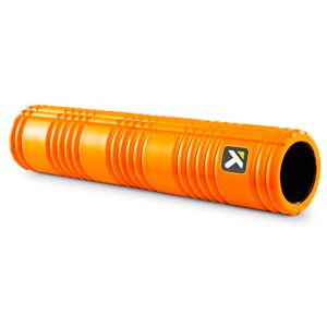 TRIGGERPOINT Grid 2.0 Fasciální váleček s bezplatnými online videy, kompaktní masážní váleček, univerzální fasciální váleček, oranžový, 26''/66 cm TRIGGERPOINT Grid 2.0 Fasciální váleček s bezplatnými online videy, kompaktní masážní váleček, univerzální fasciální váleček, oranžový, 26''/66 cm