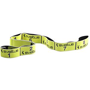 Sveltus Sada elastických pásů odporový pás odolný proti roztržení pratelný Cross a silový trénink, 10 kg, žlutý Sveltus Sada elastických pásů odporový pás odolný proti roztržení pratelný Cross a silový trénink, 10 kg, žlutý