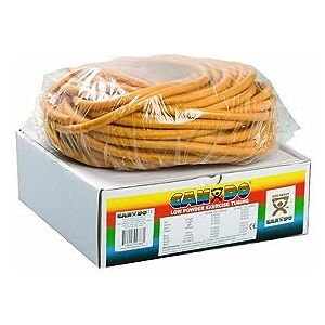 CanDo Power Tube – fitness Tube, trenažér odporu pro funkční trénink – délka 30,5 m – zlatý (ultra těžký), W54626 CanDo Power Tube – fitness Tube, trenažér odporu pro funkční trénink – délka 30,5 m – zlatý (ultra těžký), W54626
