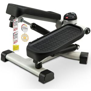 SportPlus Mini stepper 2 v 1 s patentovanou přepínací technikou, swing stepper a stoupačem nahoru a dolů v jednom zařízení, až 100 kg, hydraulický válec bez opotřebení SportPlus Mini stepper 2 v 1 s patentovanou přepínací technikou, swing stepper a stoupačem nahoru a dolů v jednom zařízení, až 100 kg, hydraulický válec bez opotřebení