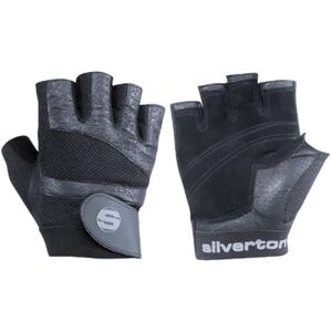 Silverton PRO Plus Fitness rukavice pánské a dámské, nastavitelné zapínání na zápěstí, kvalitní kožené vložky, dvojité švy, tréninkové rukavice, fitness rukavice Silverton PRO Plus Fitness rukavice pánské a dámské, nastavitelné zapínání na zápěstí, kvalitní kožené vložky, dvojité švy, tréninkové rukavice, fitness rukavice