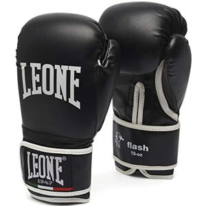 LEONE 1947 , Flash boxerské rukavice, unisex pro dospělé, černé, 10 OZ, GN083 LEONE 1947 , Flash boxerské rukavice, unisex pro dospělé, černé, 10 OZ, GN083