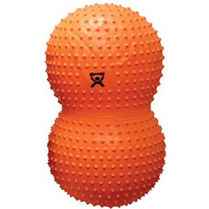 CanDo Gymnastický válec s NOPPEN/motorickým míčkem / fitness míčkem ve tvaru arašídu Peanut Ball SENSI oranžový, 50 cm x 100 cm CanDo Gymnastický válec s NOPPEN/motorickým míčkem / fitness míčkem ve tvaru arašídu Peanut Ball SENSI oranžový, 50 cm x 100 cm