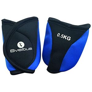 Sveltus Zátěžové náramky pro kotníky, 0,5 kg, unisex, pro dospělé, modré, jednotná velikost Sveltus Zátěžové náramky pro kotníky, 0,5 kg, unisex, pro dospělé, modré, jednotná velikost