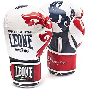 LEONE 1947 GN031 boxovací rukavice, unisex – dospělí, bílé, 14OZ LEONE 1947 GN031 boxovací rukavice, unisex – dospělí, bílé, 14OZ