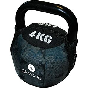 Sveltus 1101 Soft Kettlebell 4kg Krafttraining Bootcamp Gewichte Neopren Hantel, schwarz Sveltus 1101 Soft Kettlebell 4kg Krafttraining Bootcamp Gewichte Neopren Hantel, schwarz