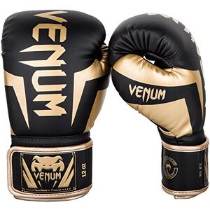 Venum Elite boxerské rukavice černé, zlaté 14 oz Venum Elite boxerské rukavice černé, zlaté 14 oz