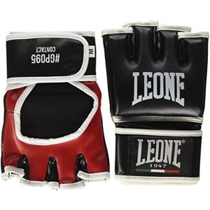 LEONE 1947 , Kontaktní MMA rukavice, unisex pro dospělé, černé, S, GP095 LEONE 1947 , Kontaktní MMA rukavice, unisex pro dospělé, černé, S, GP095