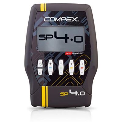 Compex SP 4.0 – Elektrostimulační přístroj EMS, TENS, masáž – 4 nezávislé kanály, 999 stupňů intenzity, 30 programů – kompatibilní s bezplatnou aplikací Coach App – MI Sensor (MI Technology) Compex SP 4.0 – Elektrostimulační přístroj EMS, TENS, masáž – 4 nezávislé kanály, 999 stupňů intenzity, 30 programů – kompatibilní s bezplatnou aplikací Coach App – MI Sensor (MI Technology)