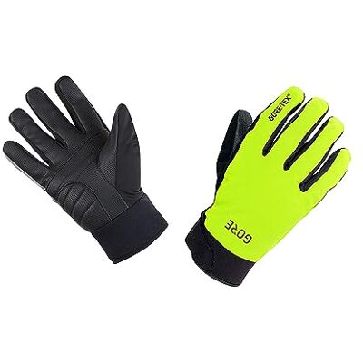 GORE WEAR Termo rukavice C5 GORE-TEX, 7, neonově žlutá/černá GORE WEAR Termo rukavice C5 GORE-TEX, 7, neonově žlutá/černá
