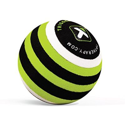 TRIGGERPOINT MB5 masážní míč, cílená relaxace svalů, přenosná automasáž, masáž svalů a vazivových tkání, zelená, 5"/12,7 cm TRIGGERPOINT MB5 masážní míč, cílená relaxace svalů, přenosná automasáž, masáž svalů a vazivových tkání, zelená, 5"/12,7 cm