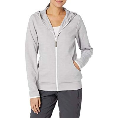 Craft Dámský Leisure Full Zip Training Athletic Hooded Jacket Svetr s kapucí, Šedá, M Craft Dámský Leisure Full Zip Training Athletic Hooded Jacket Svetr s kapucí, Šedá, M