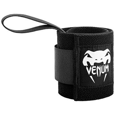 Venum , Hyperlift Vzpěrač zápěstí ovinka, unisex pro dospělé, jednotná velikost, černá Venum , Hyperlift Vzpěrač zápěstí ovinka, unisex pro dospělé, jednotná velikost, černá