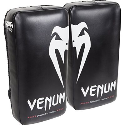 Venum , Giant Kick Pads, Unisex Erwachsene, Einheitsgröße, Schwarz/Ice Venum , Giant Kick Pads, Unisex Erwachsene, Einheitsgröße, Schwarz/Ice