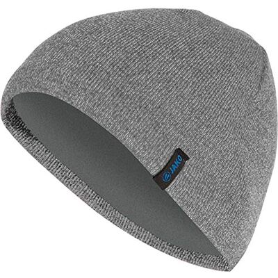 Jako Unisex pletená čepice, šedá melírovaná, S-M Jako Unisex pletená čepice, šedá melírovaná, S-M