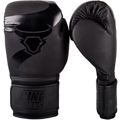 Ringhorns , Boxerské rukavice na nabíječku, unisex pro dospělé, 14 oz, černé/černé Ringhorns , Boxerské rukavice na nabíječku, unisex pro dospělé, 14 oz, černé/černé
