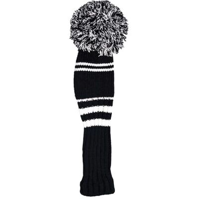 Longridge Fairway Pom Pom kryt golfové hlavy bílá/černá Longridge Fairway Pom Pom kryt golfové hlavy bílá/černá