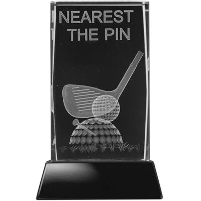 Longridge Golf Nearest The Pin Trophy 95 mm, klar Longridge Golf Nearest The Pin Trophy 95 mm, klar
