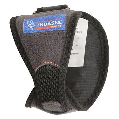 Thuasne Sport náramek proti epikondylitidě, 2 Tenisový rukáv, golfové rameno, silikonové vložky, nastavitelná komprese, CE zdravotnický výrobek, černý Thuasne Sport náramek proti epikondylitidě, 2 Tenisový rukáv, golfové rameno, silikonové vložky, nastavitelná komprese, CE zdravotnický výrobek, černý
