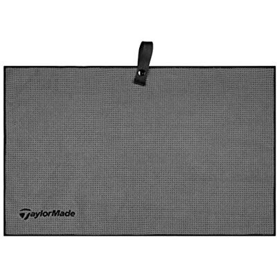 TaylorMade 2017 mikrovlákno Cart pánský golfový ručník 15" x 24" šedý TaylorMade 2017 mikrovlákno Cart pánský golfový ručník 15" x 24" šedý