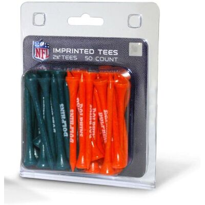 Team Golf NFL Golf-Tees, 6,4 cm, 50 kusů, běžná velikost, různé barvy týmu Team Golf NFL Golf-Tees, 6,4 cm, 50 kusů, běžná velikost, různé barvy týmu