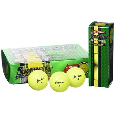 Srixon Soft Feel Ball, gelb, Unisex-Erwachsene, Soft Feel, gelb Srixon Soft Feel Ball, gelb, Unisex-Erwachsene, Soft Feel, gelb