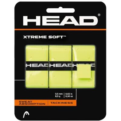 HEAD Xtreme Soft 3 Overgrip ve žluté barvě HEAD Xtreme Soft 3 Overgrip ve žluté barvě