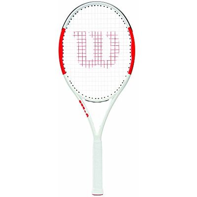 Wilson Performance Racket Six One Lite 102, Red/Grey, 2, WRT73660U2 Wilson Performance Racket Six One Lite 102, Red/Grey, 2, WRT73660U2