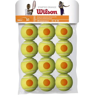Wilson Dětský tenisový míč Starter Game, Orange, WRT137200 Wilson Dětský tenisový míč Starter Game, Orange, WRT137200