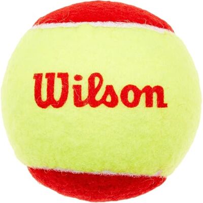 Wilson Tenisové míčky Starter Red pro děti, žlutá/červená, balení po 12 kusech, WRT137100 7 Wilson Tenisové míčky Starter Red pro děti, žlutá/červená, balení po 12 kusech, WRT137100 7
