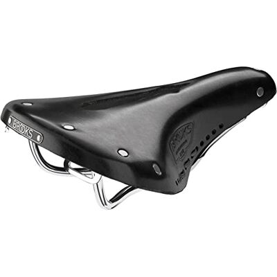 Brooks England Brooks B17 (Honey Men's) / B17 S (Black Women's) Imperial Bike Saddle, unisex_adult, B211DILA07202, Black Brooks England Brooks B17 (Honey Men's) / B17 S (Black Women's) Imperial Bike Saddle, unisex_adult, B211DILA07202, Black