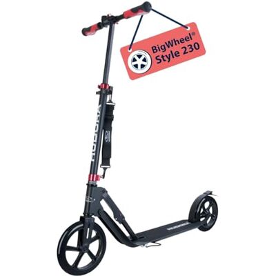 HUDORA Koloběžka Big Wheel Scooter STYLE 230, barva černá – skládací koloběžka – koloběžka do města HUDORA Koloběžka Big Wheel Scooter STYLE 230, barva černá – skládací koloběžka – koloběžka do města