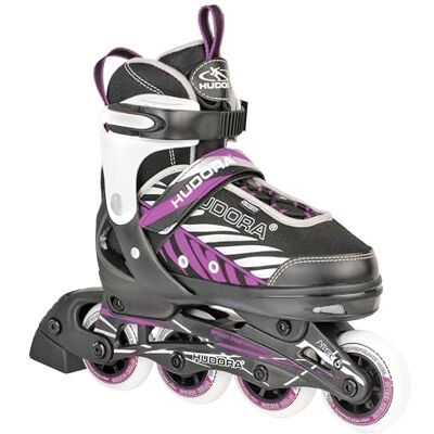 HUDORA Inline brusle pro děti, unisex, černá, M(33-36) HUDORA Inline brusle pro děti, unisex, černá, M(33-36)