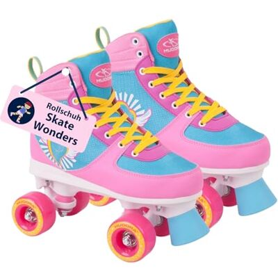HUDORA Skates Wonders v různých velikostech Pohodlné dětské kolečkové brusle ve skvělém designu stylové kolečkové brusle pro děti a mládež brusle z kvalitní umělé kůže HUDORA Skates Wonders v různých velikostech Pohodlné dětské kolečkové brusle ve skvělém designu stylové kolečkové brusle pro děti a mládež brusle z kvalitní umělé kůže