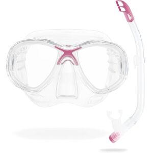 Cressi Marea Jr Combo Maske Marea Jr + Schnorchel Top zum Tauchen und Schnorcheln, Klar/Rosa, Einheitsgröße, Kinder Unisex Cressi Marea Jr Combo Maske Marea Jr + Schnorchel Top zum Tauchen und Schnorcheln, Klar/Rosa, Einheitsgröße, Kinder Unisex