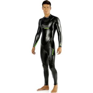 Cressi Triton Man All In One Swim Wetsuit 1. 5mm Neopren 1. 5 mm High Density Glide Skin Jednodílný plavecký neoprenový oblek, černý/Fluogrün, XS, pánské Cressi Triton Man All In One Swim Wetsuit 1. 5mm Neopren 1. 5 mm High Density Glide Skin Jednodílný plavecký neoprenový oblek, černý/Fluogrün, XS, pánské