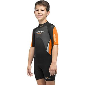 Cressi MED X JR Wetsuit 2. 5mm L (Age 12/13) Black/ORANGE Cressi MED X JR Wetsuit 2. 5mm L (Age 12/13) Black/ORANGE