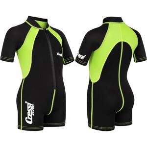 Cressi Kid Shorty Wetsuit Black/Lime 1. 5mm 2 Age Cressi Kid Shorty Wetsuit Black/Lime 1. 5mm 2 Age