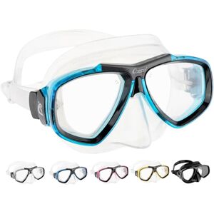 Cressi Focus Mask Clear/Frame akvamarín – profesionální potápěčská maska pro dospělé z High Seal, volitelné optické sklo k dispozici, čirá/akvamarín, jednotná velikost Cressi Focus Mask Clear/Frame akvamarín – profesionální potápěčská maska pro dospělé z High Seal, volitelné optické sklo k dispozici, čirá/akvamarín, jednotná velikost