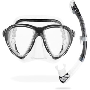 Cressi Big Eyes Evolution Schnorchelmaske Schnorchel & Taucherbrille Erwachsene Schnorcheln & Tauchen Brillentauglich Transparent/Schwarz Kombo Set Cressi Big Eyes Evolution Schnorchelmaske Schnorchel & Taucherbrille Erwachsene Schnorcheln & Tauchen Brillentauglich Transparent/Schwarz Kombo Set