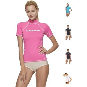 Cressi Rashguard pánské dámské tričko s krátkým rukávem s UV ochranou pro vodní sporty plavecké tričko surfování potápění šnorchlování koupací tričko SPF 40 sportovní tričko, fitness letní funkční Cressi Rashguard pánské dámské tričko s krátkým rukávem s UV ochranou pro vodní sporty plavecké tričko surfování potápění šnorchlování koupací tričko SPF 40 sportovní tričko, fitness letní funkční