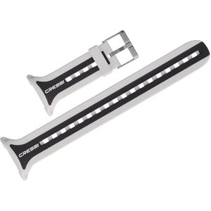 Cressi Pásek pro potápění počítač Strap Leonardo, bílý/černý, KZ770150 Cressi Pásek pro potápění počítač Strap Leonardo, bílý/černý, KZ770150