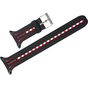 Cressi Pásek pro potápění počítač Strap Giotto, černá/červená, KZ740058 Cressi Pásek pro potápění počítač Strap Giotto, černá/červená, KZ740058