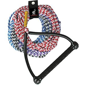 AIRHEAD Wasserski-Seil, 4-teilig, für Wasserski, Wakeboarden und Kneeboarden, Schwarz AIRHEAD Wasserski-Seil, 4-teilig, für Wasserski, Wakeboarden und Kneeboarden, Schwarz