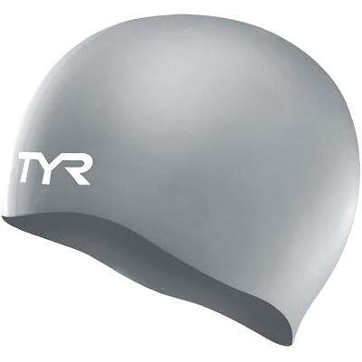 TYR Silikonová čepice NO WRNKL Silicon Cap NO WRNKL, stříbrná, jedna velikost, LCS TYR Silikonová čepice NO WRNKL Silicon Cap NO WRNKL, stříbrná, jedna velikost, LCS